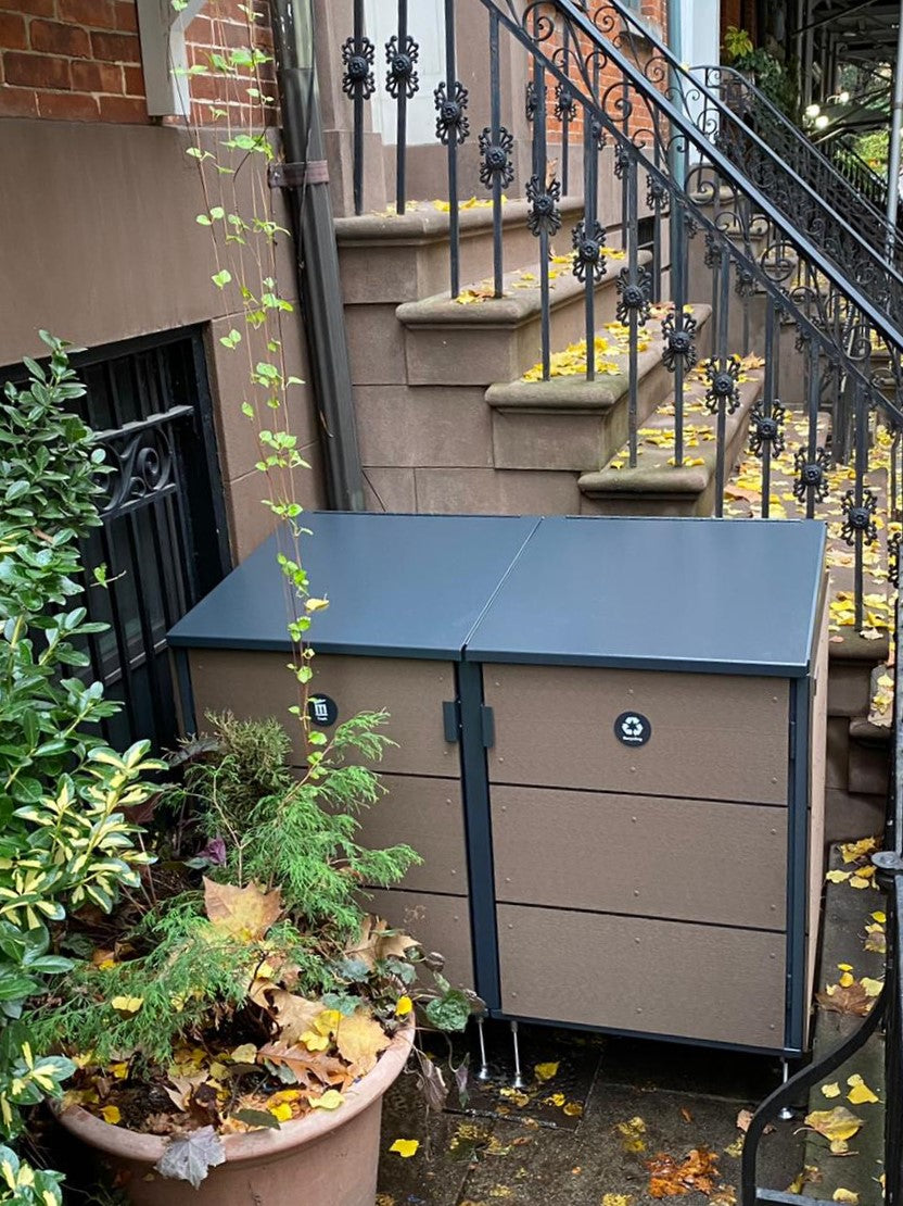 5 Ways to Hide Trash and Recycling Cans