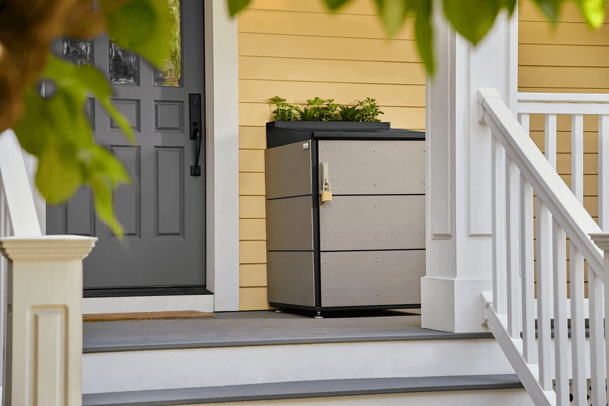 Parcel drop box - package delivery locker PARCELBIN