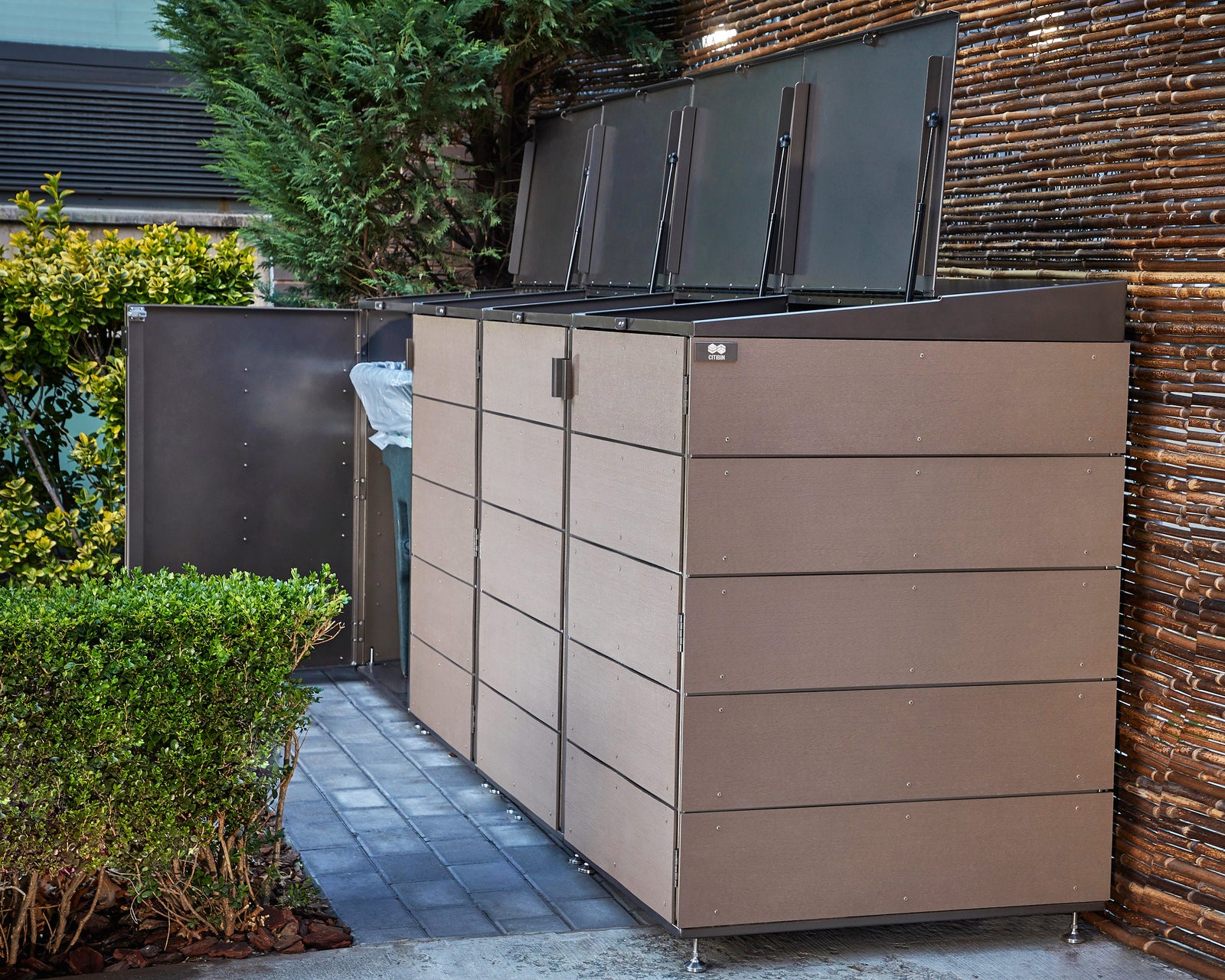 LARGE TRASH ENCLOSURE