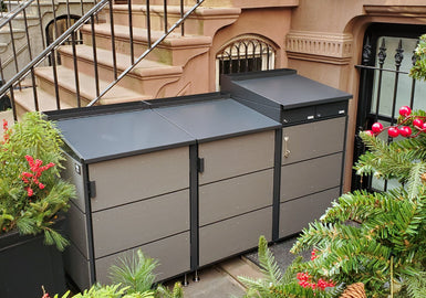 gallery slider 2+1 Combo with Mailbox in Slate