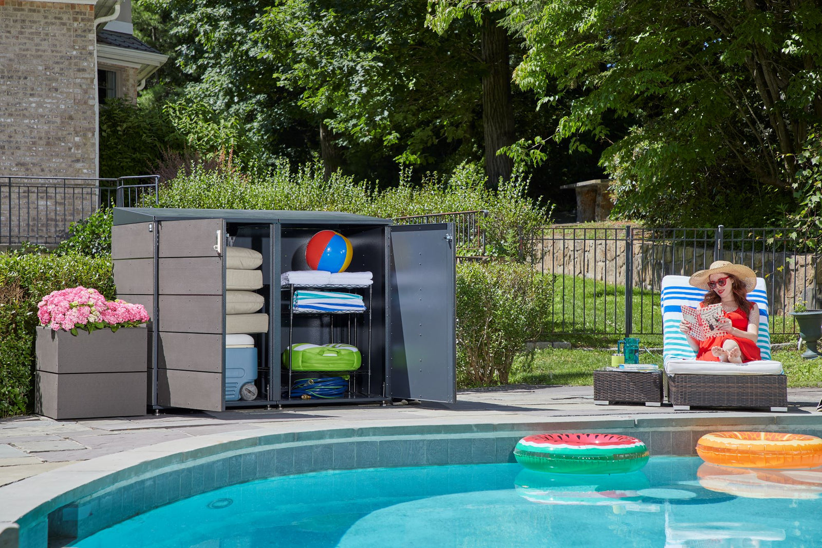 Pair it with our custom planters