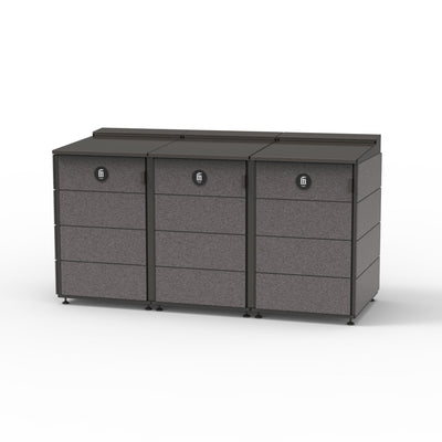#Medium 3-Module#Charcoal lead time 4 to 5 weeks #No Planter