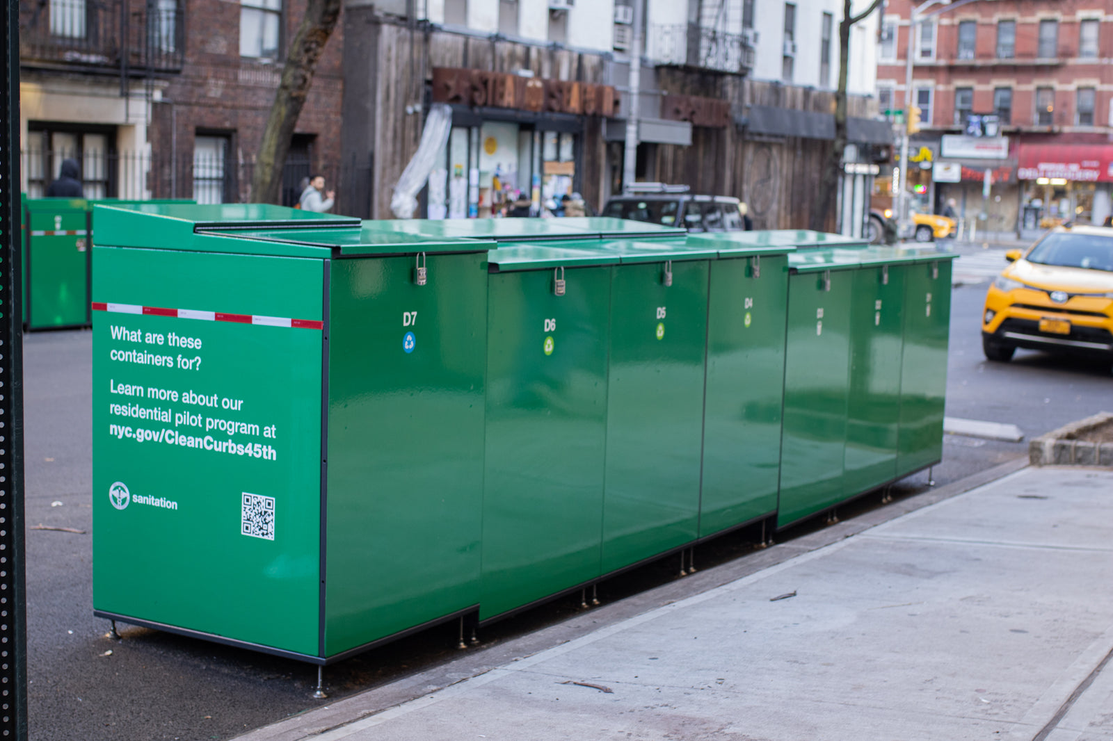 45th Street Clean Curbs Residential