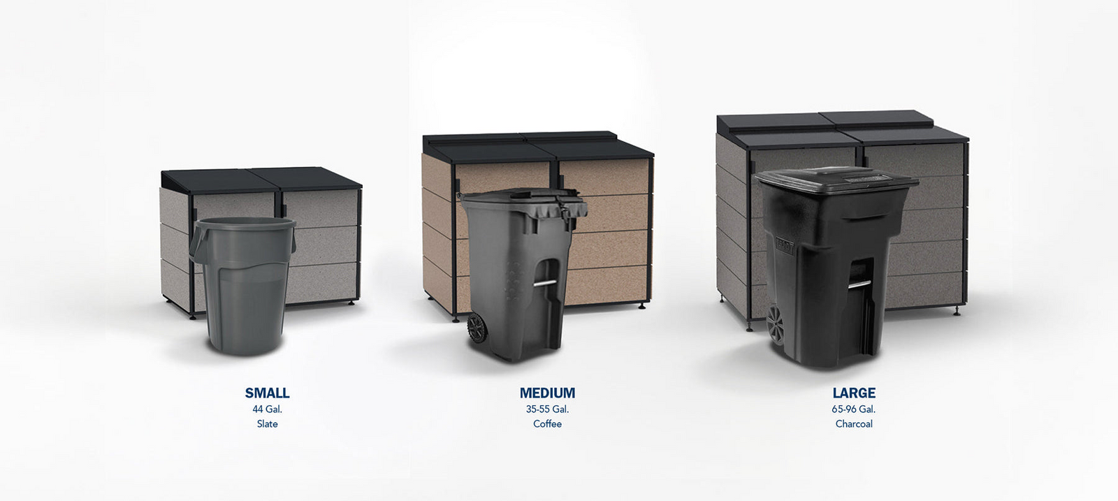 Medium Trash Enclosure