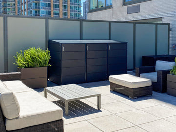 gallery slider 3-Module Shed in Charcoal