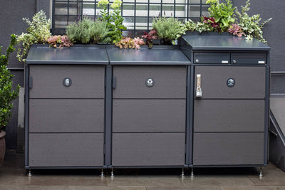 gallery slider ParcelBin with Trash and Recycling Combo