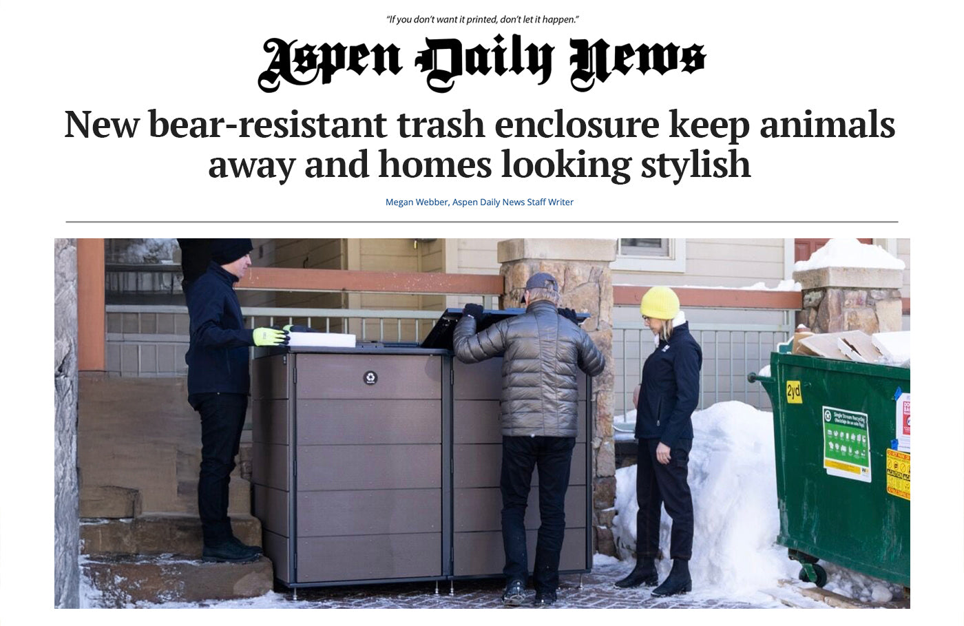 What People Are Saying