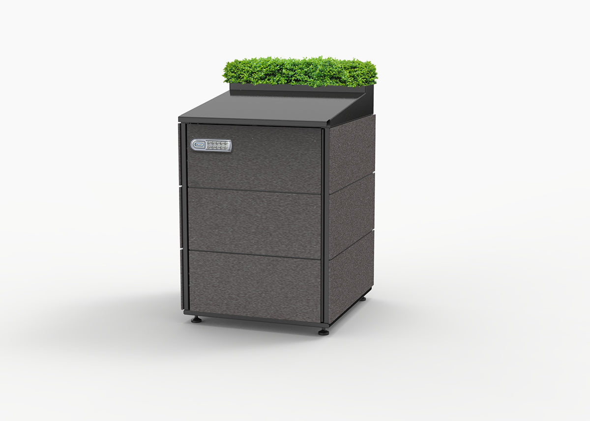 #ParcelBin#Charcoal lead time 12 to 14 weeks#Planter +$100#KitLock +$230