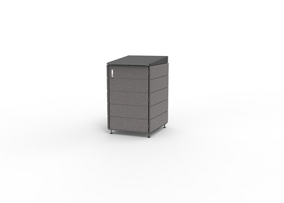 #SHED 1-Module#Charcoal lead time 8 to 10 weeks#Solid Top