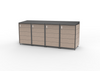 #SHED 4-Module#Coffee#Solid Top