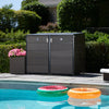 #SHED 2-Module#Charcoal lead time 8 to 10 weeks#Solid Top