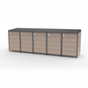 Modern storage shed