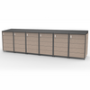 Modern storage shed