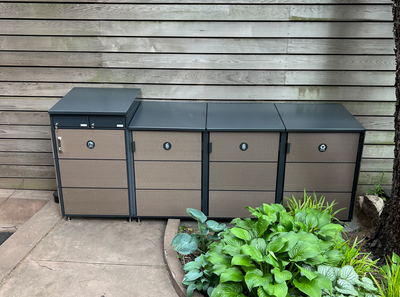 Trash, ParcelBin, and MailBox Bundle