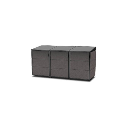#Standard 3-Module#Charcoal lead time 4 to 5 weeks#No Planter