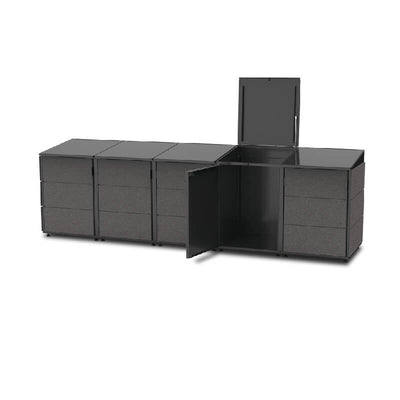 #Standard 5-Module#Charcoal lead time 12 to 14 weeks#No Planter