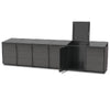 #Standard 6-Module#Charcoal lead time 5 to 6 weeks#No Planter